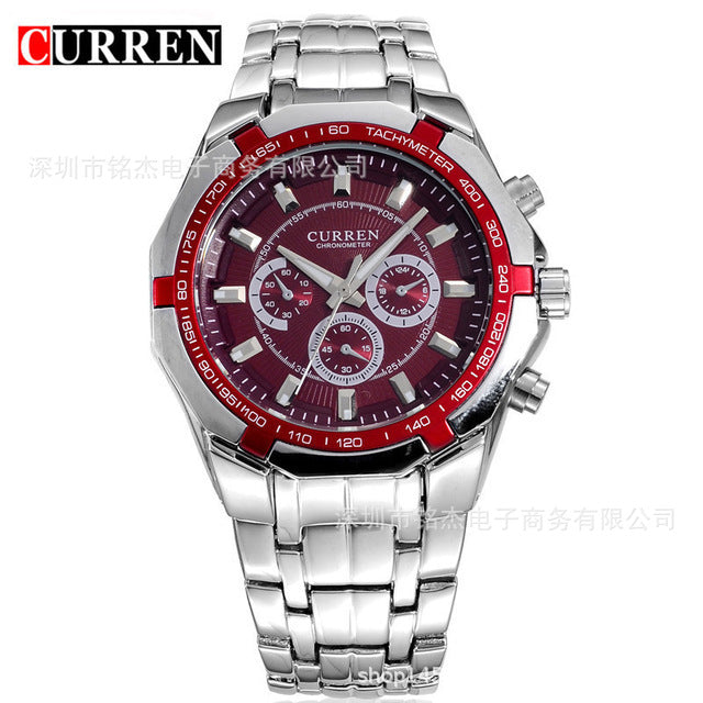 Men's Fashion Watch Casual Business Quartz Watch
