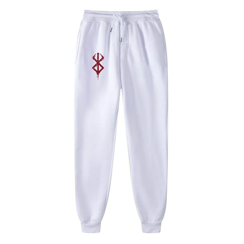 New Men&#039;s And Women&#039;s Casual Sports Pants Straight-Leg Pants Sword Style Legend Printed Multi-Color Pants