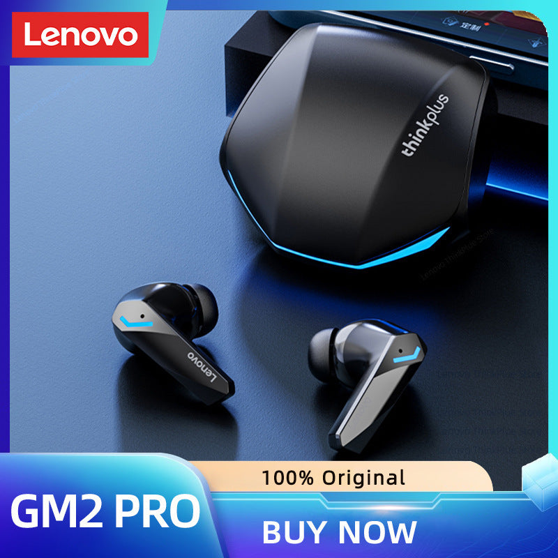 Lenovo Lenovo GM2pro Bluetooth Headset Low Latency In-Ear Sport Cross-Border Wireless Lenovo Bluetooth Headset